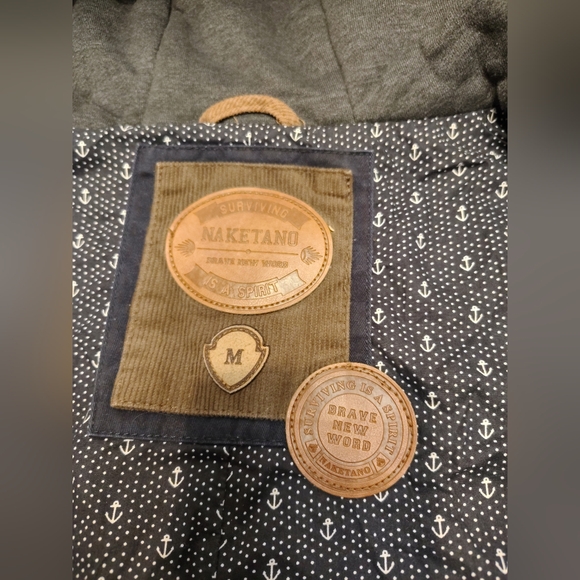 Naketano "All In On" Women Hoodie Jacket MEDIUM Size - Picture 11 of 14